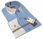 Gravity by Statement Men's Long Sleeve 100% Cotton Shirt - Solid Colors