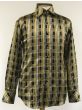 Daniel Ellissa Men's Outlet Fashion Dress Shirt - Layered Windowpane