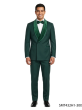 Green Tux Mens Double Breasted Tuxedo Velvet Shawl Lapel