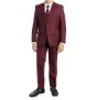 Tazio Boy's 5 Piece Suit in Solid Colors - Vested w/Shirt and Tie