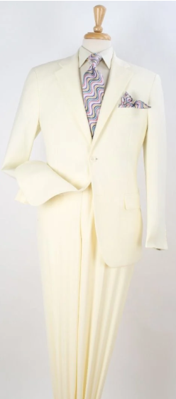 Genesis by Apollo King Men's Outlet 2 Piece Suit - Bold Color