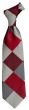 Karl Knox Classic Printed Tie - Quad Color Checker
