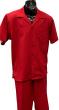 Red Leisure Suit Clothing Suit for Men