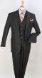 Royal Diamond Outlet Men's 3 Piece Fashion Suit - 100% Cotton Denim