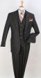 Royal Diamond Outlet Men's 3 Piece Fashion Suit - 100% Cotton Denim