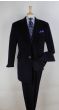 Veno Giovanni Men's 100% Wool 3/4 Length Length Top Coat - Single Breasted
