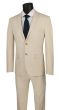 CCO Men's 2 Piece Wool Feel Ultra Slim Outlet Suit - Classic Business