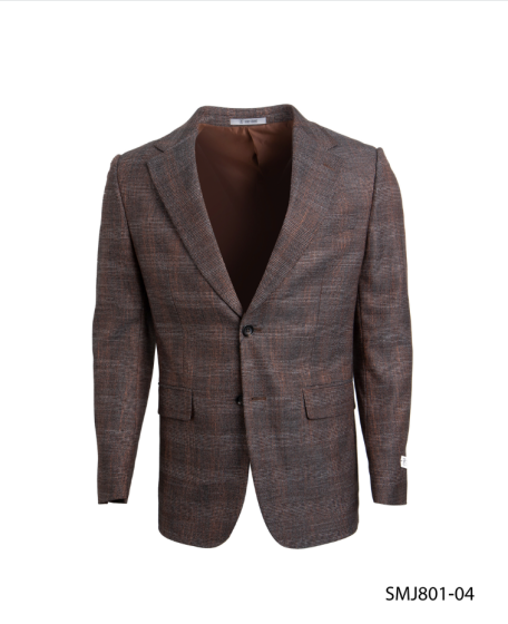 Stacy Adams Men's Hybrid Fit Sport Coat - Glen Plaid