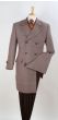 Apollo King Men's 3/4 Length Top Coat - Notch Lapel