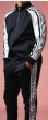 Stacy Adams Men's 2 Piece Athletic Walking Suit - Sleeve Design