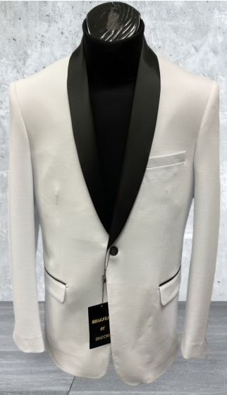 Zacchi Men's Outlet Fashion Dinner Jacket - Bold Satin Lapel