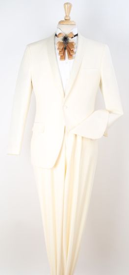 Royal Diamond Men's 2pc Fashion Tuxedo - Satin Shawl Lapel