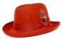Bruno Capelo Men's Godfather Dress Hat - Lined Brim