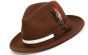 Brown Hat Fedora Hat Mens Fedoras Wide Brim Hats