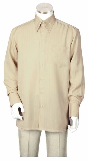Canto Men's Outlet 2 Piece Long Sleeve Walking Suit - Pinstripe