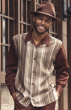 Brown Leisure Suit Clothing Mens Walking Suits