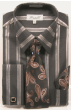 Fratello Men's Outlet French Cuff Dress Shirt Set - Double Stripe