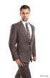 Tazio Men's 2 Piece Slim Fit Suit - Solid Classic Colors