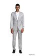 Tazio Men's 2pc Slim Fit Executive Suit - Peak Lapel