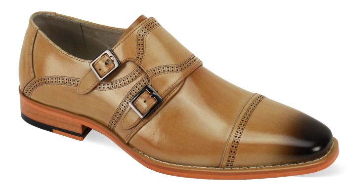 CCO Men's Outlet Leather Dress Shoe - Split Buckle