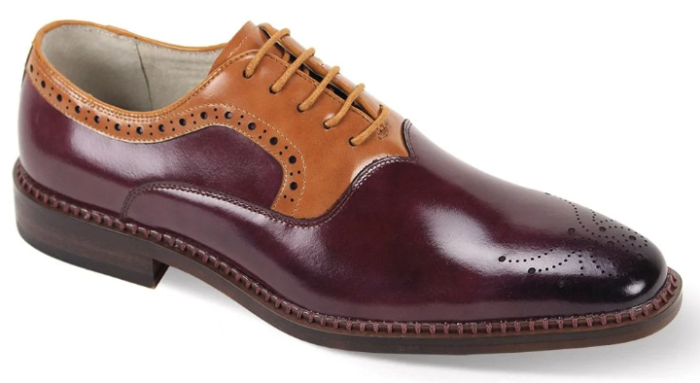CCO Men's Outlet Leather Dress Shoe - Accent Color Panel