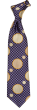 Karl Knox Men's French Cuff Shirt Set - Checker-Dot Tie