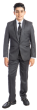 Tazio Boy's 5 Piece Suit with Shirt & Tie - Stylish Accents