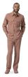 Montique Men's 2 Piece Long Sleeve Walking Suit - Light Accents