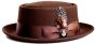 Bruno Capelo Men's Australian Wool Hat - Pork Pie