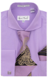 Karl Knox Men's French Cuff Shirt Set - Wide Collar
