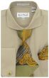 Karl Knox Men's French Cuff Shirt Set - Wide Collar