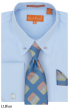 Karl Knox Men's French Cuff Shirt Set - Gradient Cubes