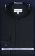 Daniel Ellissa Men's Outlet Banded Collar Dress Shirt - Solid Color