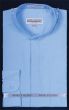 Daniel Ellissa Men's Outlet Banded Collar Dress Shirt - Solid Color
