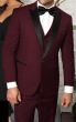 Statement Men's Outlet 3 Piece 100% Wool Tuxedo - Stylish Accents