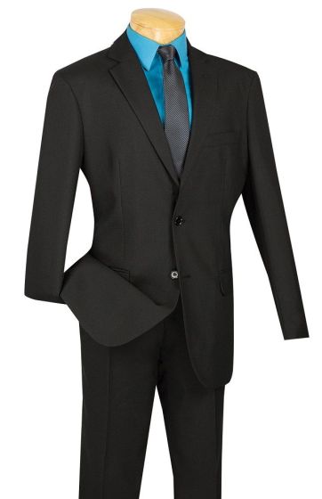 Carlo Lusso Men's Outlet 2 Piece Executive Suit - Solid Colors
