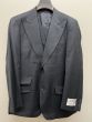Apollo King Men's Outlet  3pc 100% Worsted Wool Suit - Peak Lapel