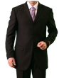 CCO Men's 2 Piece Outlet Suit - Non Vented 3 Button Jacket