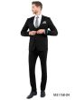 CCO Men's Outlet 3 Piece Skinny Fit Suit - U Vest