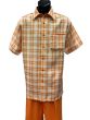 Dreams by Zacchi Men's 2 Piece Walking Suit - Textured Plaid