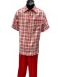 Dreams by Zacchi Men's 2 Piece Walking Suit - Textured Plaid