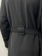 Carmel Zhao Men's Full Length Top Coat - Belt Closure