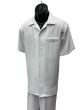Dreams by Zacchi Men's 2 Piece Walking Suit - Detailed Pic Stitching