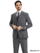 CCO Men's Outlet 3 Piece Hybrid Fit Suit - Herringbone