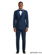 Navy Tux Mens Double Breasted Tuxedo Velvet Shawl Lapel