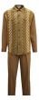 Silversilk Men's 2 Piece Long Sleeve Walking Suit - Diamond Weave
