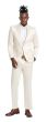 CCO Men's Outlet 3 Piece Skinny Fit Suit - Sharkskin