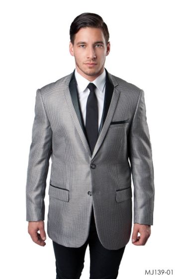 Tazio Men's Classic Fashion Sport Coat - Electric Style