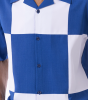 Montique Men's 2 Piece Short Set Walking Suit - Vibrant Checker