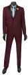 Vinci Men's 2 Piece Wool Feel Slim Fit Tuxedo - Flat Front Pant